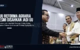 RUU Reforma Agraria Resmi Disahkan Jadi UU