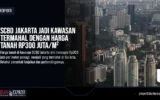 SCBD Jakarta Jadi Kawasan Termahal dengan Harga Tanah Rp300 Juta/m²